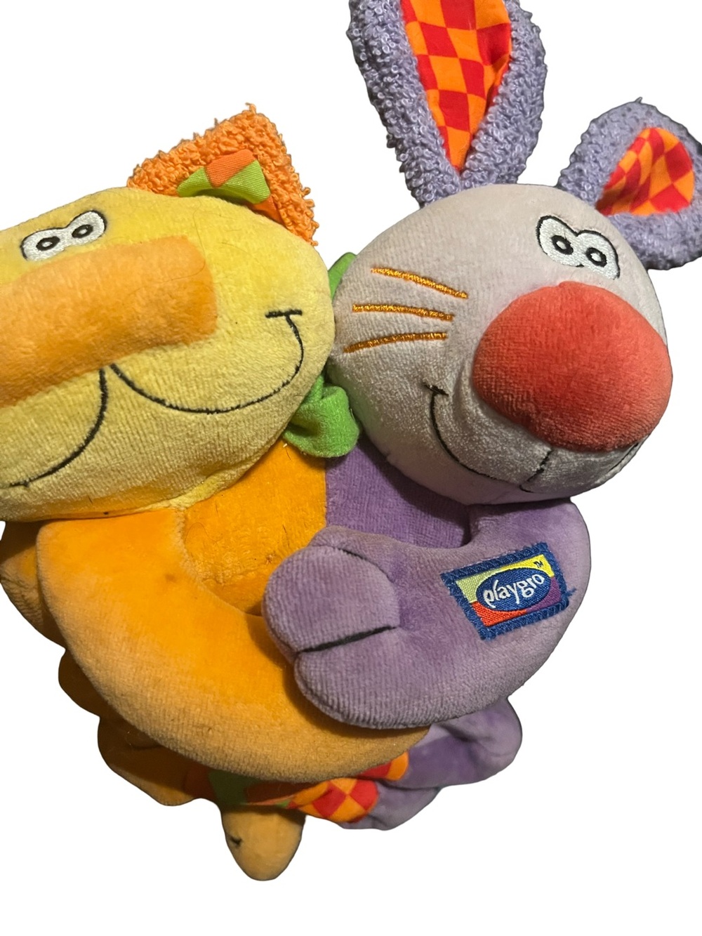 Play Grow musical friends rare vintage13by9" baby toy